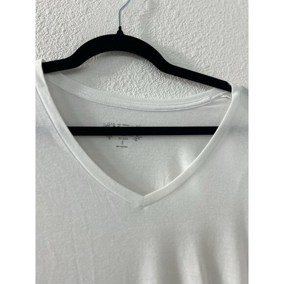 Mudd Relaxed Womens Size S Everyday Tee Short Sleeve T-Shirt White Comfy Cozy - Picture 3 of 10